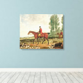 Huntsman Canvas Afdruk (Insitu (Houten vloer))