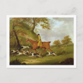 Huntsman en Honden, 1809 (olie op canvas) Briefkaart (Voorkant)