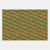 Huntsman Fox en Hare Hunting Sports Inpakpapier Vel (Voorkant 3)