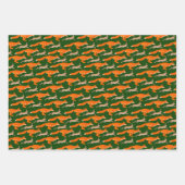 Huntsman Fox en Hare Hunting Sports Inpakpapier Vel (Voorkant)