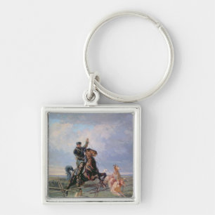 Huntsman met de Borzois, 1872 Sleutelhanger