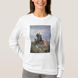 Huntsman met de Borzois, 1872 T-shirt