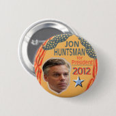 Huntsman Pin 2012 Ronde Button 5,7 Cm (Voorkant /achterkant)