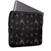 Huntsman Spiders Art on Black, Laptop Sleeve (Voorkant Rechts)