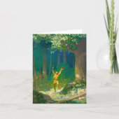 Huntsman van Newell Convers Wyeth Bedankkaart (Voorkant)