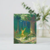 Huntsman van Newell Convers Wyeth Feestdagenkaart (Staand voorkant)