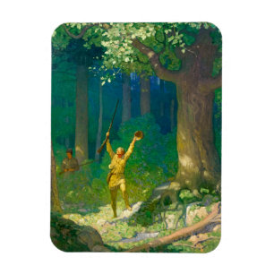 Huntsman van Newell Convers Wyeth Magneet