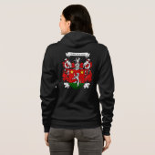 Huntsucker wapenschild Dames Hoodie (Achterkant volledig)