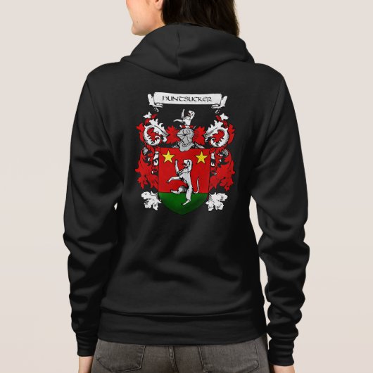 Huntsucker wapenschild Dames Hoodie (Achterkant)