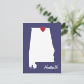 Huntsville Alabama Briefkaart (Staand voorkant)