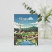 Huntsville Alabama Briefkaart (Staand voorkant)