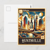 Huntsville, Alabama |  Briefkaart (Voorkant / Achterkant)