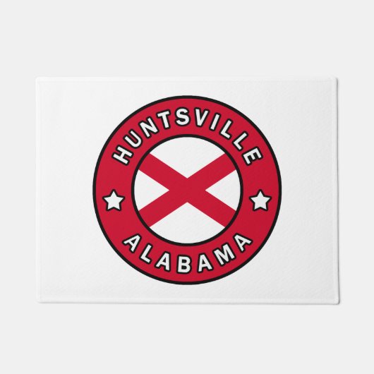 Huntsville Alabama Deurmat (Voorkant)