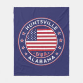 Huntsville, Alabama Fleece Deken (Voorkant)