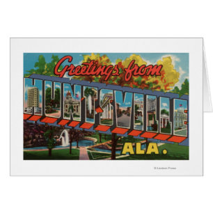 Huntsville, Alabama - Grote lettertjes