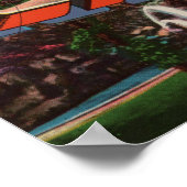 Huntsville, Alabama - Grote lettertjes Poster (Hoek)