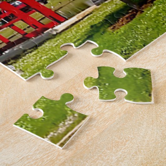 Huntsville Alabama Happy Birthday Son Jigzaag Puzz Legpuzzel (Zijkant)