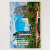 Huntsville Alabama Happy Birthday Son Jigzaag Puzz Legpuzzel (Verticaal)