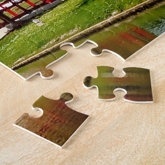 Huntsville Alabama Happy Thanksgiving Dad Legpuzzel (Zijkant)