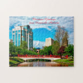 Huntsville Alabama Jigzaag Puzzle Legpuzzel (Horizontaal)
