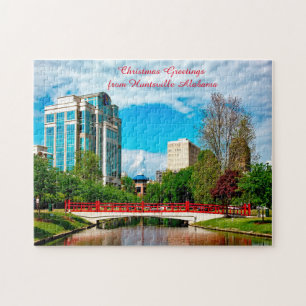 Huntsville Alabama Jigzaag Puzzle Legpuzzel