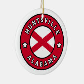 Huntsville Alabama Keramisch Ornament (Rechts)