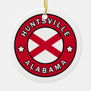Huntsville Alabama Keramisch Ornament