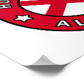 Huntsville Alabama Poster (Hoek)