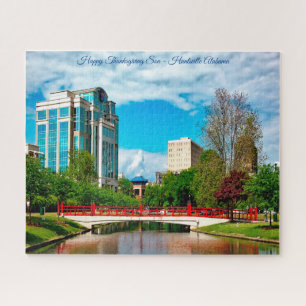 Huntsville Alabama Prettig Thanksgiving Zoon Legpuzzel