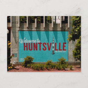 Huntsville Alabama Rocket City Briefkaart