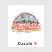 Huntsville, Alabama Sticker (Vel)