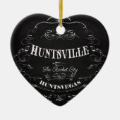 Huntsville Alabama - The Rocket City Keramisch Ornament (Voorkant)