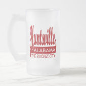 Huntsville, Alabama The Rocket City Matglas Bierpul (Links)