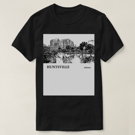 Huntsville Alabama TShirt 1 (Design voorkant)