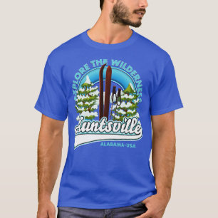 Huntsville Alabama USA Ski T-shirt