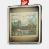 Huntsville Alabama Vintage Travel Ornament (Links)