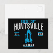Huntsville Briefkaart (Voorkant / Achterkant)