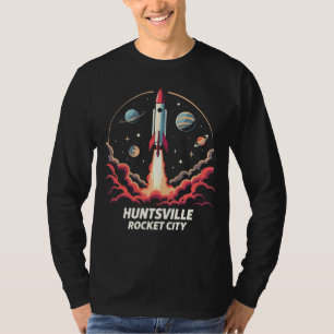 Huntsville Rocket City Ruimtevaart T-shirt
