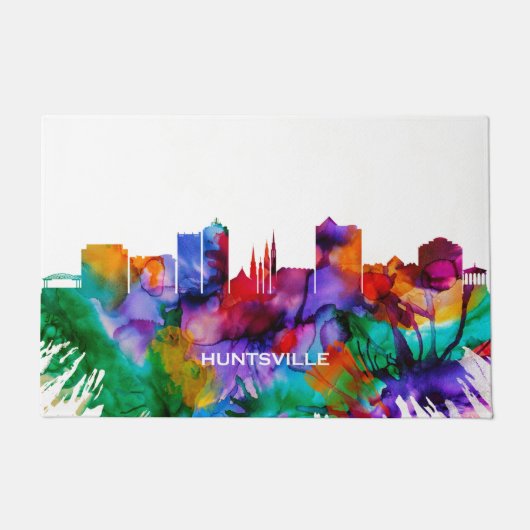 Huntsville Skyline Deurmat (Voorkant)