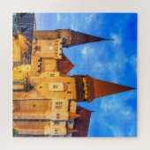 Hunyad Castle - Corvin's Castle in Hunedoara. Legpuzzel (Horizontaal)