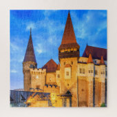 Hunyad Castle - Corvin's Castle in Hunedoara. Legpuzzel (Verticaal)