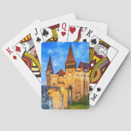 Hunyad Castle - Corvin's Castle in Hunedoara. Pokerkaarten