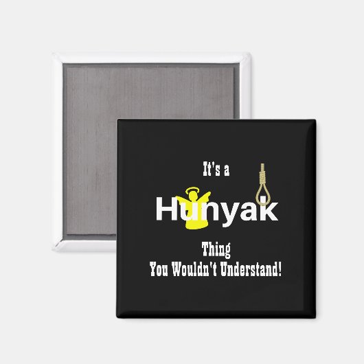 Hunyak Magnet (Voorkant / Achterkant)