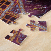 Hunza-huwelijk Pakistan. Legpuzzel (Zijkant)