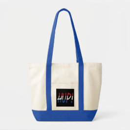Hup bedekt op NLD Vlag op bk ictnt Tote Bag