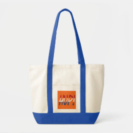 Hup bedekt op NLD Vlag op of jeuk Tote Bag