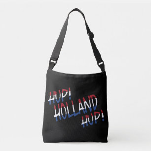 Hup Holland Hup overlay op NLD Vlag op bk cbbt Crossbody Tas