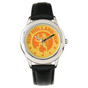 Hup Holland T-Shirt - The Dutch Soccer Song! Horloge