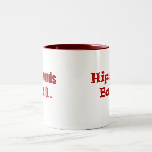 Hup omhoog, Baby! Tweekleurige Koffiemok (Center)