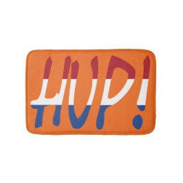 Hup overlaid op NLD Vlag op of bmcnt Badmat